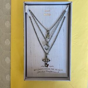 3 necklaces in one in a box set.